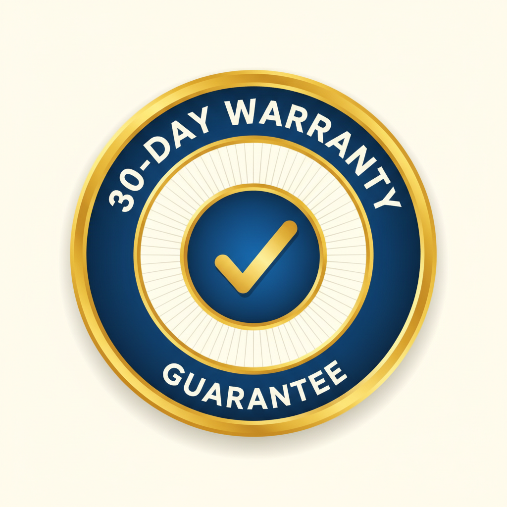 30-Day Warranty